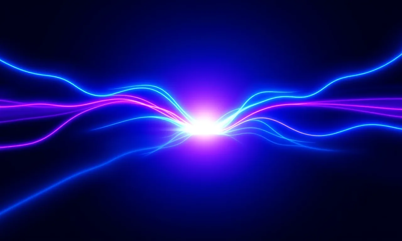 Multiple glowing streams of light merging into a single reservoir, representing diversified income